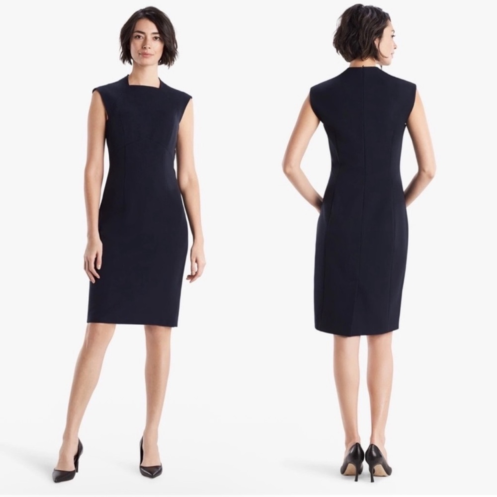 NWT MM. Lafleur Shanna Dress in Navy